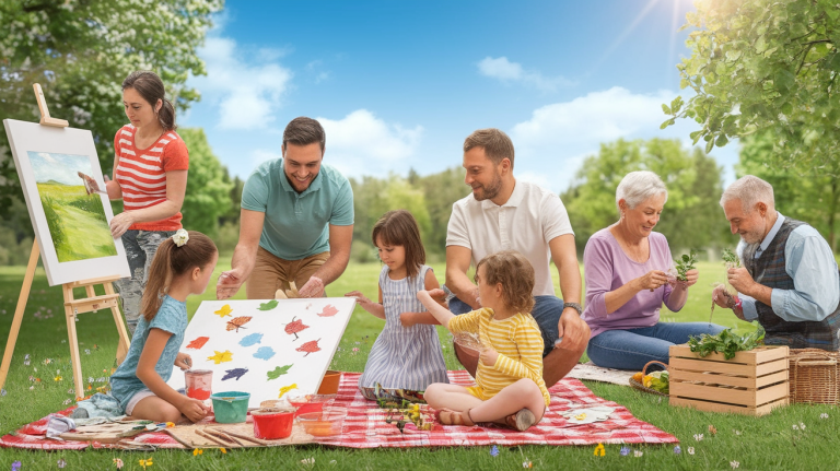 Quelles sont les meilleures sorties créatives à partager en famille ?